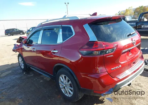 2020 Nissan Rogue Sv Fwd из США, поврежденный, VIN 5N1AT2MTXLC747048